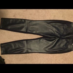 NWT White House Black Market Faux Leather Leggings